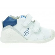 Pantofi sport din piele baieti Biomecanics 222125-A