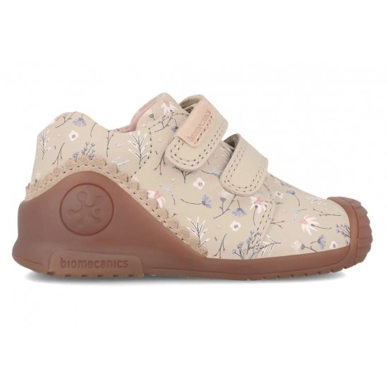 Pantofi fete din piele naturala Biomecanics 241102-C677