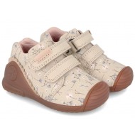 Pantofi fete din piele naturala Biomecanics 241102-C677