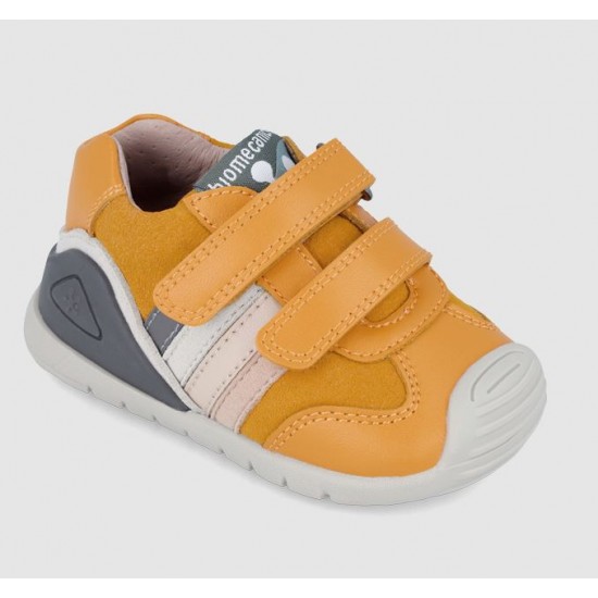 Pantofi sport din piele baieti Biomecanics 241110-B240