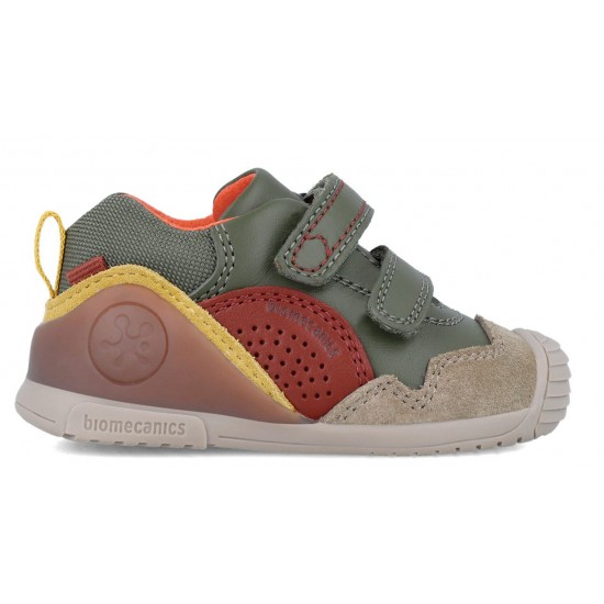 Pantofi sport din piele baieti Biomecanics 241120-B788