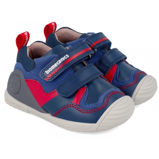 Pantofi sport din piele baieti Biomecanics 241122-A
