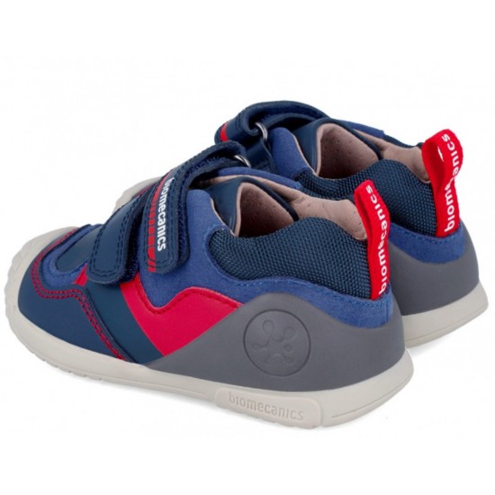 Pantofi sport din piele baieti Biomecanics 241122-A