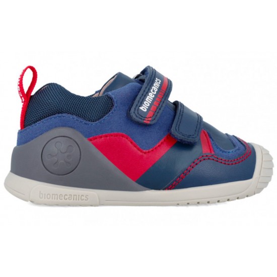 Pantofi sport din piele baieti Biomecanics 241122-A