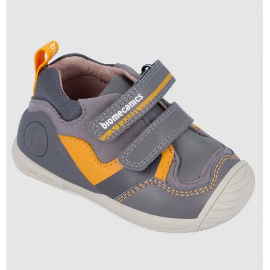 Pantofi sport din piele baieti Biomecanics 241122-B213