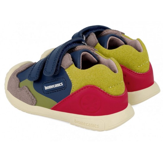 Pantofi sport din piele baieti Biomecanics 241130-A