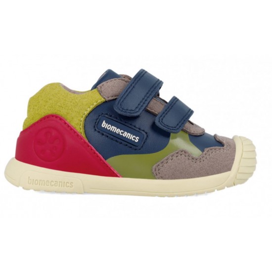 Pantofi sport din piele baieti Biomecanics 241130-A
