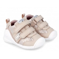 Pantofi din piele fete Biomecanics 242111-A