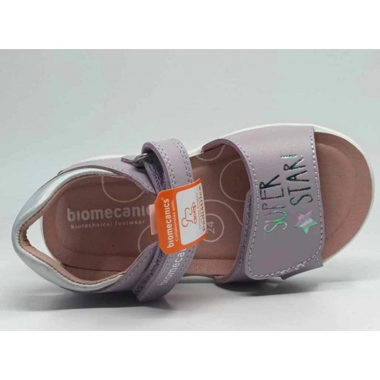 Sandale din piele fete Biomecanics 242235-A