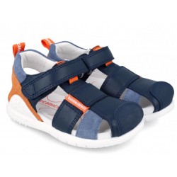 Sandale baieti din piele Biomecanics 242251-A