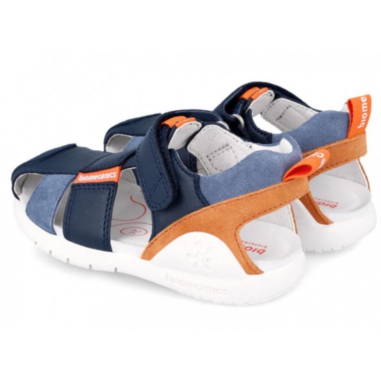 Sandale baieti din piele Biomecanics 242251-A