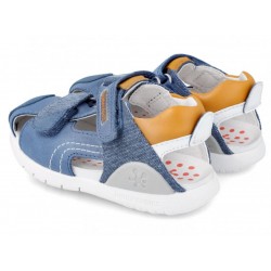 Sandale baieti din piele Biomecanics 242253-A