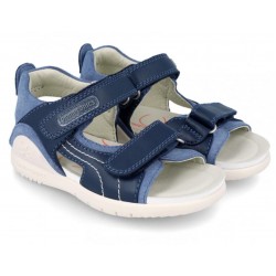 Sandale baieti din piele Biomecanics 242258-A