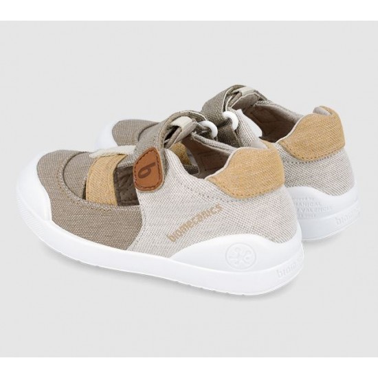 Pantofi decupati textili baieti Biomecanics 242298-B172
