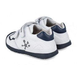 Pantofi sport din piele baieti Biomecanics 241001-A578