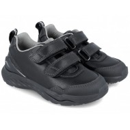 Pantofi negri din piele baieti Biomecanics 241020-A054