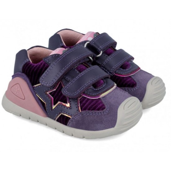 Pantofi sport din piele fete Biomecanics 241111-B783