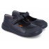 Pantofi negri decupati din piele fete Biomecanics calapod lat 251022-A054