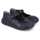 Pantofi negri decupati din piele fete Biomecanics calapod lat 251022-A054