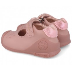 Pantofi decupati fete din piele naturala Biomecanics 251100-A159