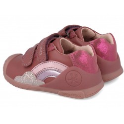 Pantofi din piele fete Biomecanics 251102-B859