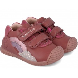 Pantofi din piele fete Biomecanics 251102-B859