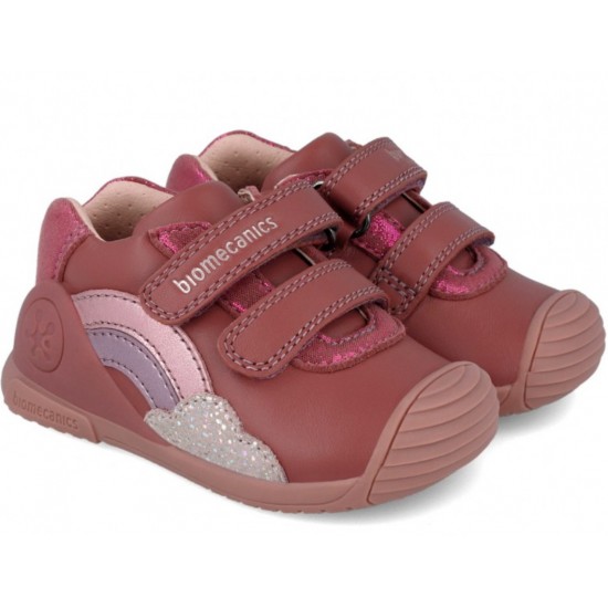 Pantofi din piele fete Biomecanics 251102-B859