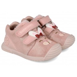 Pantofi din piele fete Biomecanics 251107-A193