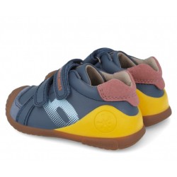 Pantofi din piele baieti Biomecanics 251122-b556