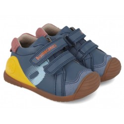 Pantofi din piele baieti Biomecanics 251122-b556