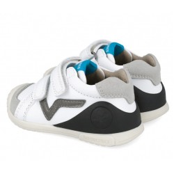 Pantofi din piele baieti Biomecanics 251123-B050