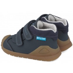 Ghete din piele impermeabile captusite cu lana baieti Biomecanics 251134-A089FB