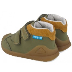 Ghete din piele impermeabile captusite cu lana baieti Biomecanics 251134-B801FB