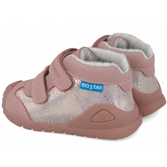 Ghete impermeabile din piele captusite cu lana fete Biomecanics 251134-D032FB