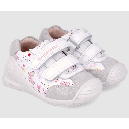 Pantofi din piele fete Biomecanics 252100-B050