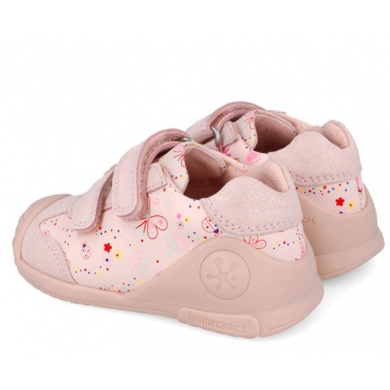 Pantofi din piele fete Biomecanics 252100-A779