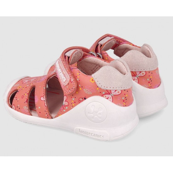 Sandale din piele fete Biomecanics 252101-A833