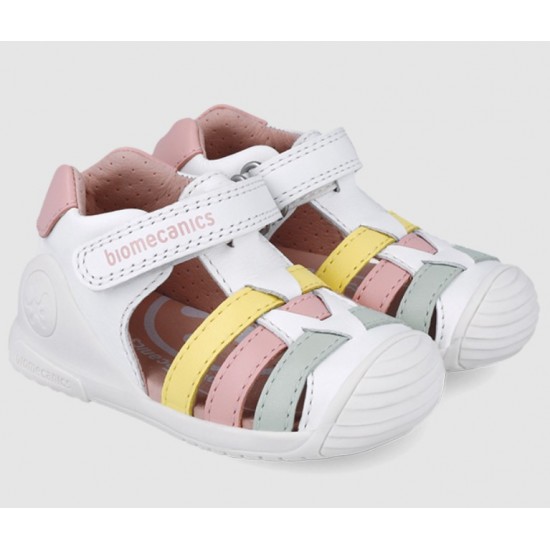 Sandale din piele fete Biomecanics 252104-C310