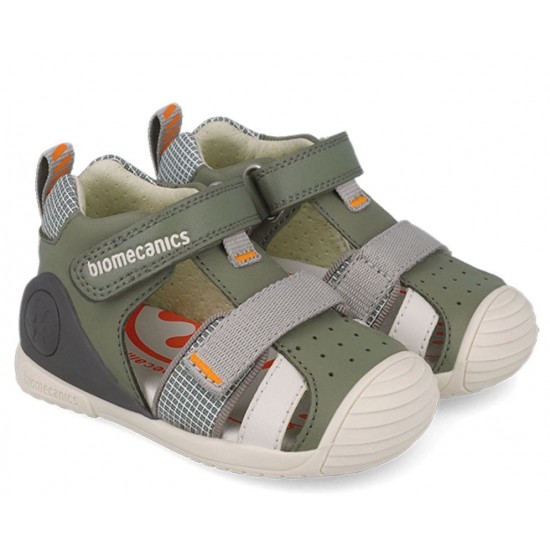 Sandale din piele baieti Biomecanics 252117-B830