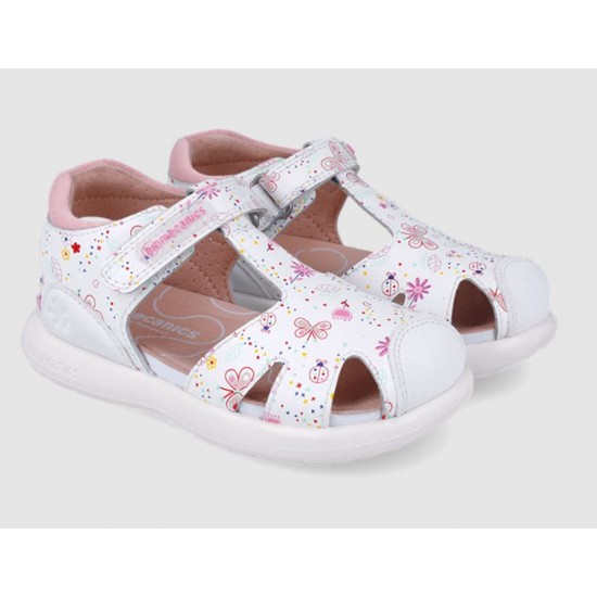 Sandale din piele fete Biomecanics 252230-B050