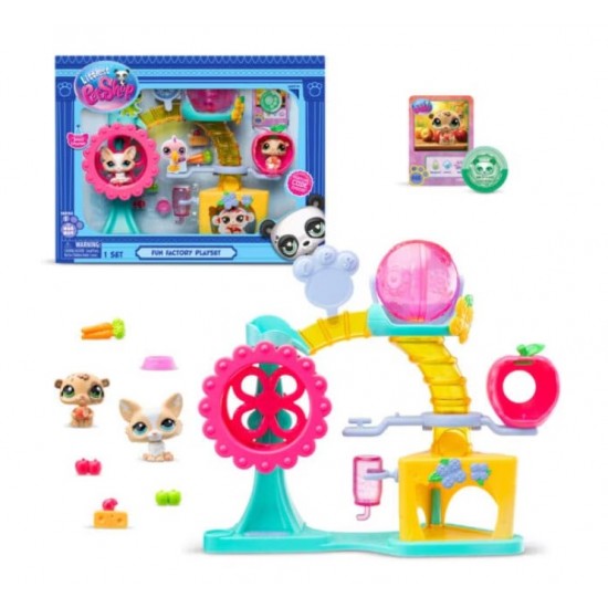 Littlest Pet Shop set Fun Factory Moose 00519