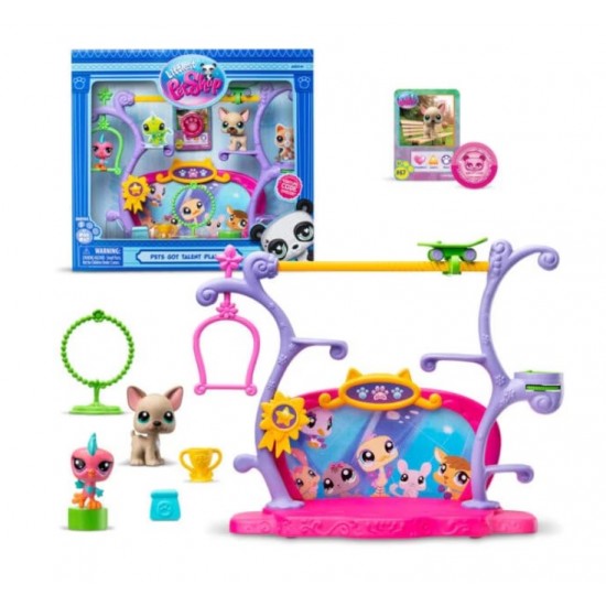 Littlest Pet Shop set Pets got talent Moose 00558