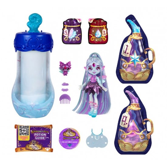 Papusa Pixling Magic Mixies Galaxy Hair-Flyt 14999