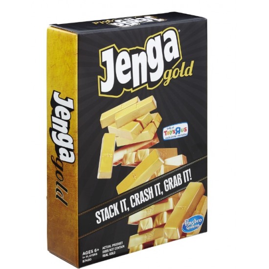 Joc Hasbro Jenga Gold