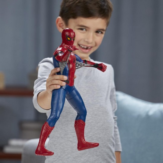 Figurina Spiderman Tech suit Hasbro B9691 cu sunete si lumini