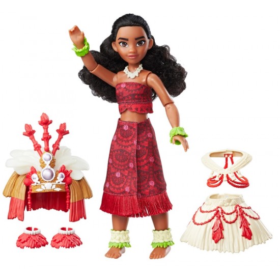 Vaiana Moana papusa in rochie ceremoniala