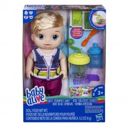 Bebe Lingurita Baby Alive Baietel Blond Hasbro E0635