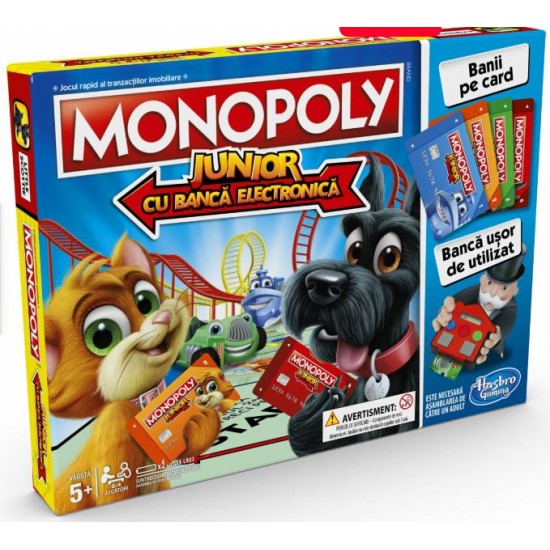Monopoly Junior cu banca electronica Hasbro E1842