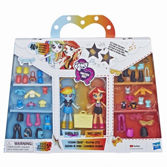 Set My Little Pony cu 2 papusi si 40 accesorii Hasbro E3130
