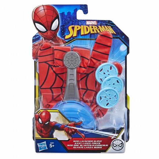 Manusa cu lansator Spiderman Hasbro E3367